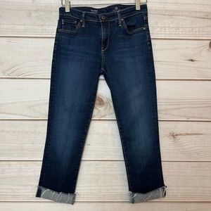 AG Adriano Goldschmied Harper Essential Straight Jeans, Size 27R